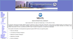 Desktop Screenshot of mintsespanol.com